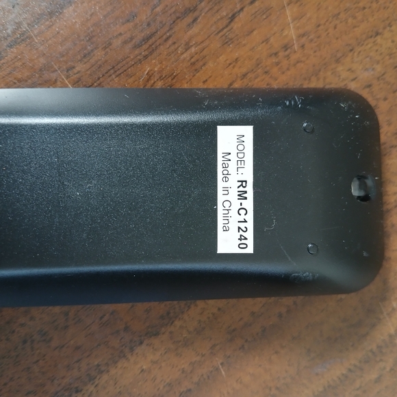 JVC TV Remote Control - RM-C1240 Tested Works - Picture 3 of 3